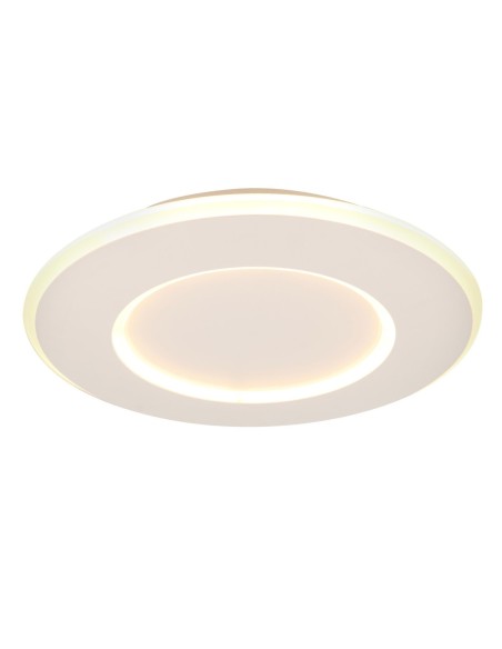 Lucide AXELLE Plafonnier Diam. 39,6 cm LED 3 StepDim 1x24W 2700K Blanc | Deko Light