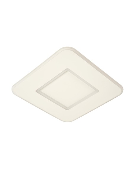 Lucide AXELLE Plafonnier LED 3 StepDim 1x24W 2700K Blanc | Deko Light