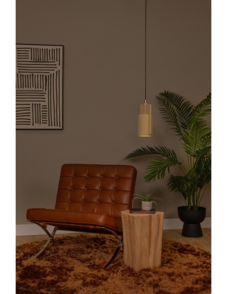 Lucide NINJA Suspension Diam. 11,5 cm 1xE27 Jaune | Deko Light