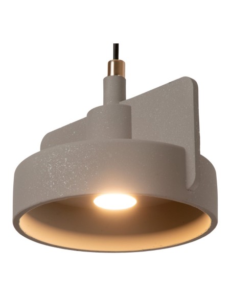 Lucide NINJA Suspension Diam. 20 cm 1xE27 Gris | Deko Light