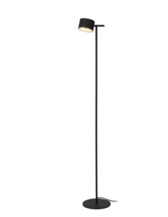 Lucide GIAN Lampadaire LED Dim. 1x9W 2700K Noir