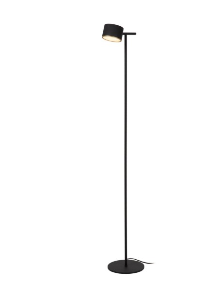 Lucide GIAN Lampadaire LED Dim. 1x9W 2700K Noir