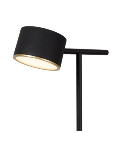 Lucide GIAN Lampadaire LED Dim. 1x9W 2700K Noir