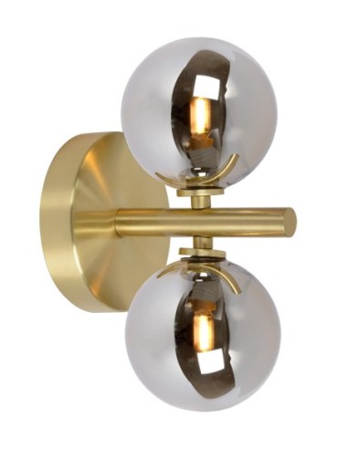 Lucide TYCHO Applique murale 2xG9 Or Mat / Laiton | Deko Light