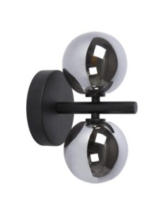 Lucide TYCHO Applique murale 2xG9 Noir | Deko Light 2