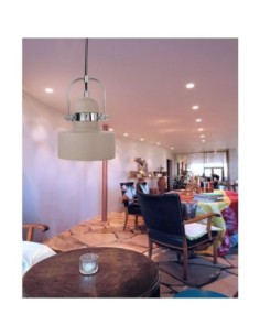 Suspension Led béton Pavonis gris clair - Deko Light Leluminaireled.com 2