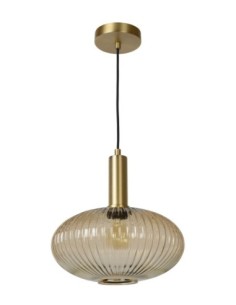 Suspension Diam. 30 cm 1xE27 40 W Ambre - Lucide - Maloto 2