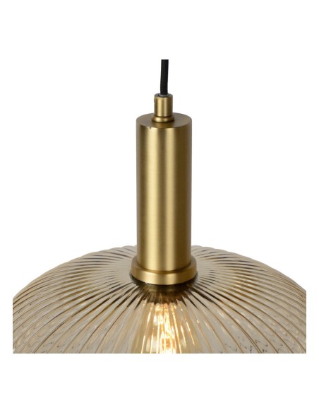 Suspension Diam. 30 cm 1xE27 40 W Ambre - Lucide - Maloto