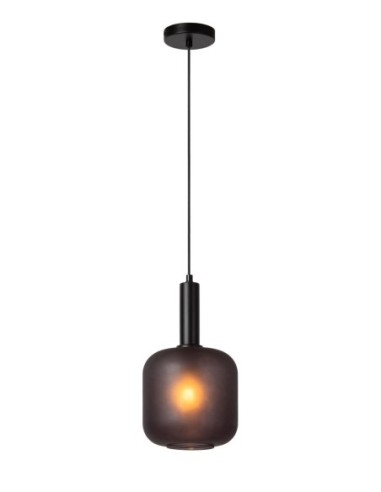 Lucide ELOISE Suspension Diam. 21 cm 1xE27 Noir | Deko Light