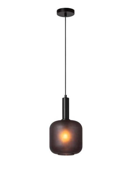 Lucide ELOISE Suspension Diam. 21 cm 1xE27 Noir | Deko Light