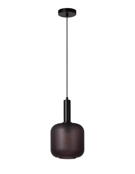 Lucide ELOISE Suspension Diam. 21 cm 1xE27 Noir | Deko Light