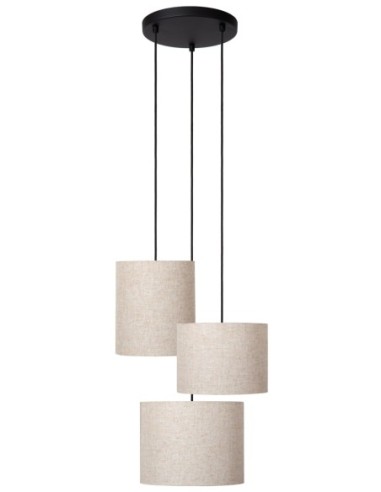 Lucide MAYA Suspension Diam. 46 cm 3xE27 Creme | Deko Light