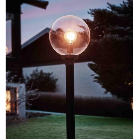 Tête de luminaire extérieur en aluminium noir - Markslöjd - Sphere