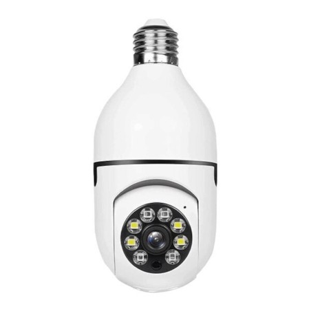 Caméra HD Ampoule E27 connectée Wifi à détecteur de mouvement - Optonica