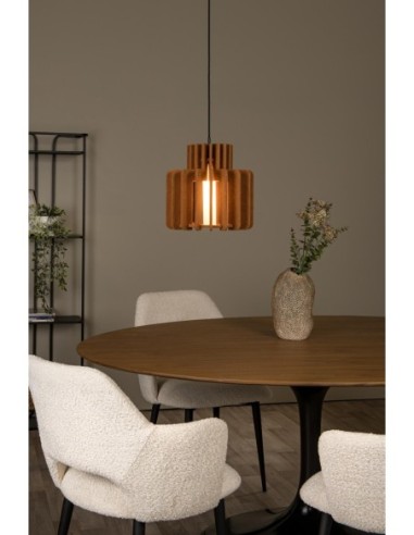 Lucide - Rollo - Suspension feutrine Diam. 31 cm 1xE27 terracotta