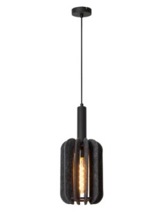 Lucide RAFAL Suspension Diam. 20 cm 1xE27 Gris | Deko Light