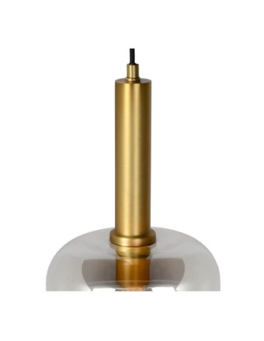 Lucide JOANET Suspension Diam. 22 cm 1xE27 Fume | Deko Light