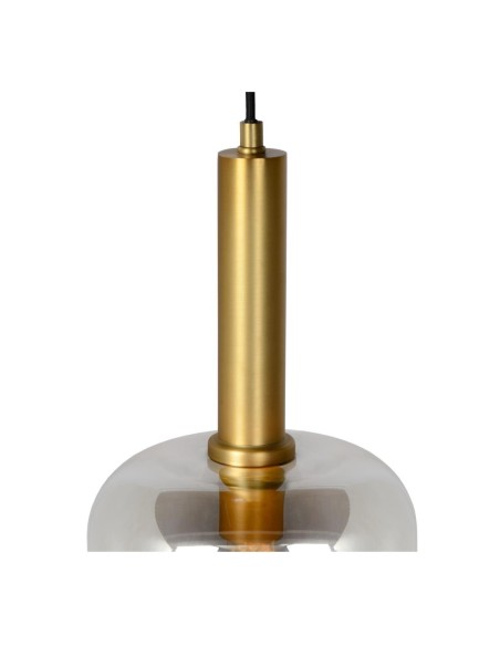 Lucide JOANET Suspension Diam. 22 cm 1xE27 Fume