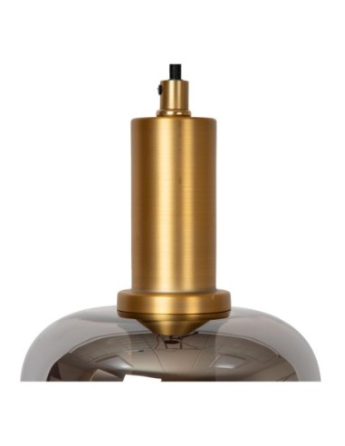 Lucide JOANET Suspension Diam. 16 cm 1xE27 Fume | Deko Light