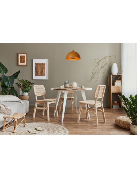 Lucide SIEMON Suspension Diam. 40 cm 1xE27 Jaune Ocre | Deko Light