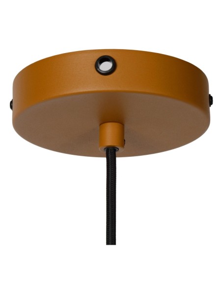 Lucide SIEMON Suspension Diam. 40 cm 1xE27 Jaune Ocre | Deko Light