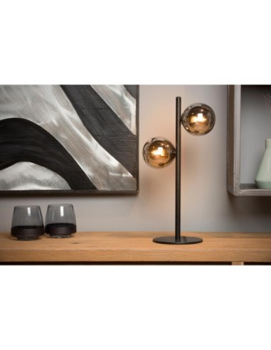 Lucide TYCHO Lampe de table 2xG9 Noir | Deko Light
