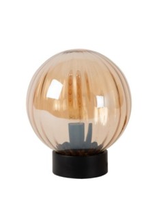 Lucide MONSARAZ Lampe de table Diam. 25 cm 1xE27 Ambre | Deko Light 2