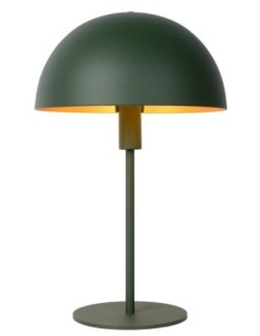 Lampe de table Diam. 25 cm 1xE14 25 W Vert - Lucide - Siemon