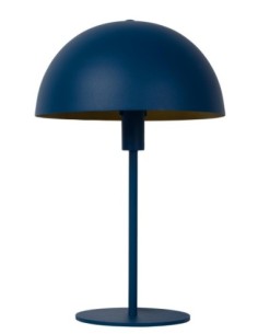 Lampe de table Diam. 25 cm 1xE14 25W Bleu - Lucide - Siemon 2