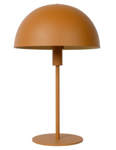 Lampe de table Diam. 25 cm 1xE14 25W Jaune Ocre - Lucide - Siemon