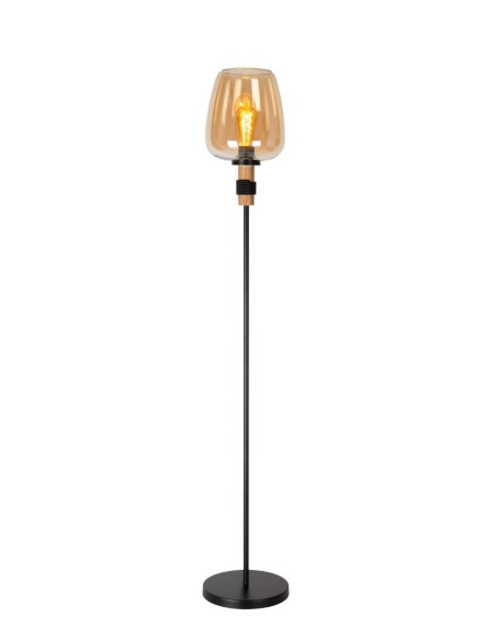 Lucide ILONA Lampadaire Diam. 34 cm 1xE27 Ambre | Deko Light