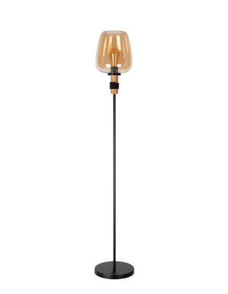 Lucide ILONA Lampadaire Diam. 34 cm 1xE27 Ambre | Deko Light