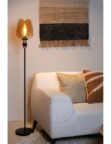 Lucide ILONA Lampadaire Diam. 34 cm 1xE27 Ambre | Deko Light