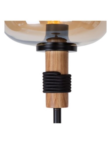 Lucide ILONA Lampadaire Diam. 34 cm 1xE27 Ambre | Deko Light
