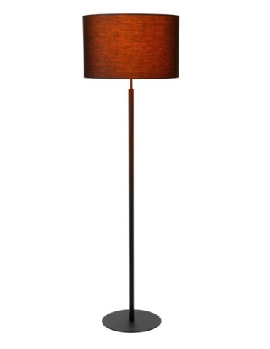 Lucide MAYA Lampadaire Diam. 45 cm 1xE27 Noir | Deko Light