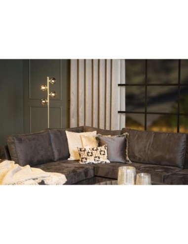 Lucide TYCHO Lampadaire 4xG9 Or Mat / Laiton | Deko Light