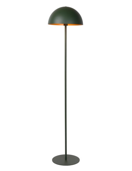 Lampadaire Diam. 35 cm 1xE27 40 W Acier Vert - Lucide- Siemon