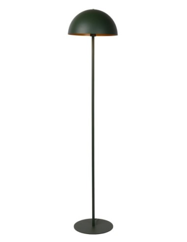 Lampadaire Diam. 35 cm 1xE27 40 W Acier Vert - Lucide- Siemon