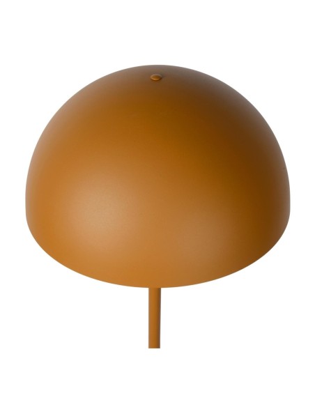 Lampadaire Diam. 35 cm 1xE27 40 W Acier Jaune Ocre - Lucide - Siemon