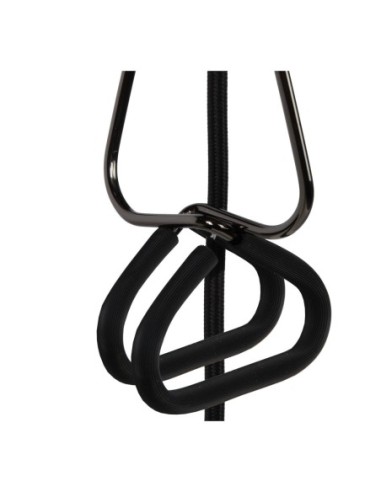 Moys  de Lucide - Lampe à fixer 1xE27, noir mat - fixation par pince