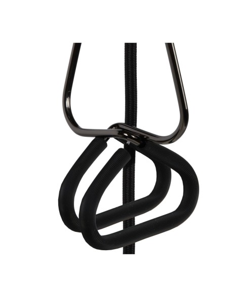 Moys  de Lucide - Lampe à fixer 1xE27, noir mat - fixation par pince