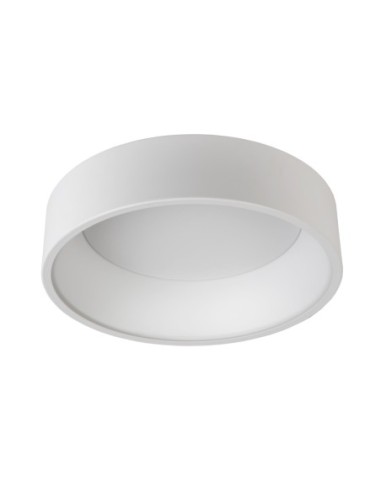 Plafonnier Diam. 45,5 cm LED Dim. 1x30W 3000K Blanc - Lucide - Talonne Led