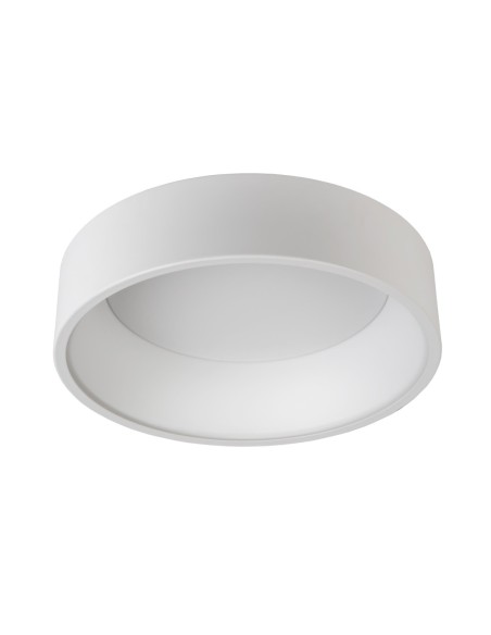 Plafonnier Diam. 45,5 cm LED Dim. 1x30W 3000K Blanc - Lucide - Talonne Led