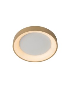 Plafonnier Diam. 28 cm LED Dim. 1x20W 2700K Or Mat - Lucide - Vidal
