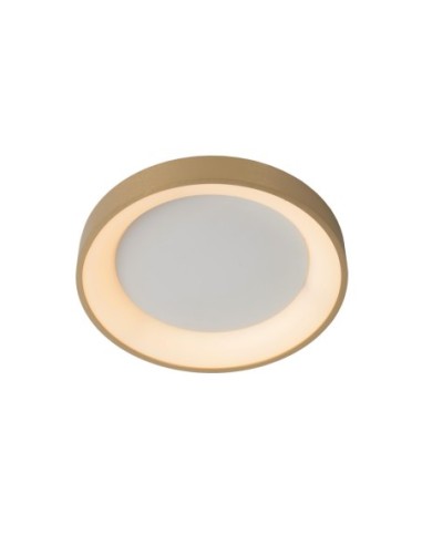 Plafonnier Diam. 28 cm LED Dim. 1x20W 2700K Or Mat - Lucide - Vidal