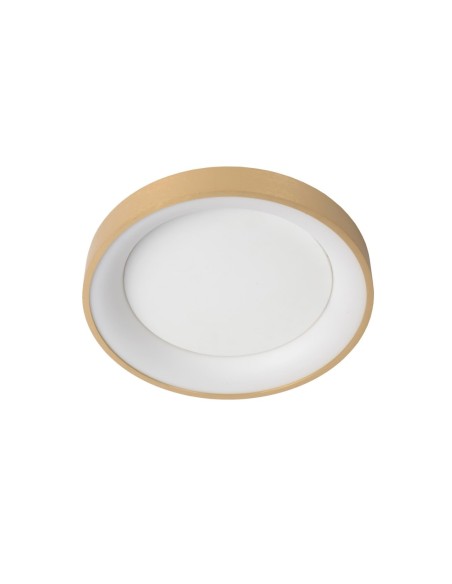 Plafonnier Diam. 28 cm LED Dim. 1x20W 2700K Or Mat - Lucide - Vidal