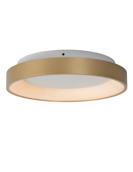 Plafonnier Diam. 28 cm LED Dim. 1x20W 2700K Or Mat - Lucide - Vidal