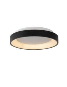 Plafonnier Diam. 28 cm LED Dim. 1x20W 2700K Noir - Lucide - Vidal