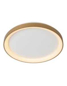 Plafonnier Diam. 48 cm LED Dim. 1x38W 2700K Or Mat / Laiton - Lucide - Vidal