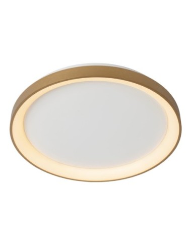 Plafonnier Diam. 48 cm LED Dim. 1x38W 2700K Or Mat / Laiton - Lucide - Vidal